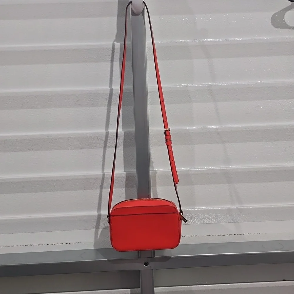 Kate Spade Orange Crossbody‎ Bag with Minimalist Design